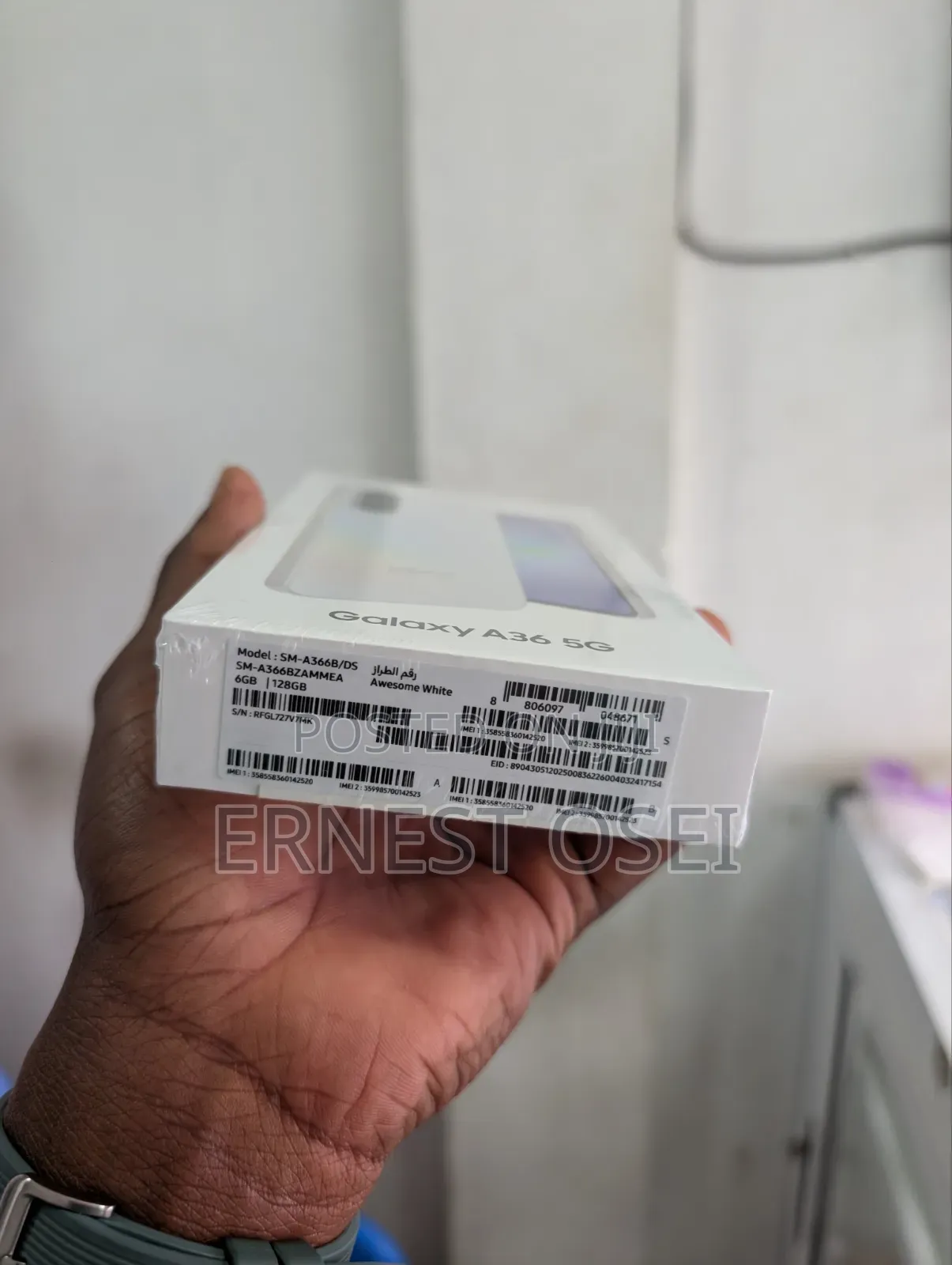 New Samsung Galaxy A36 128 GB White