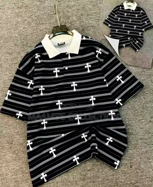 Stylish Striped Polo Shirt for Men – Casual Wear