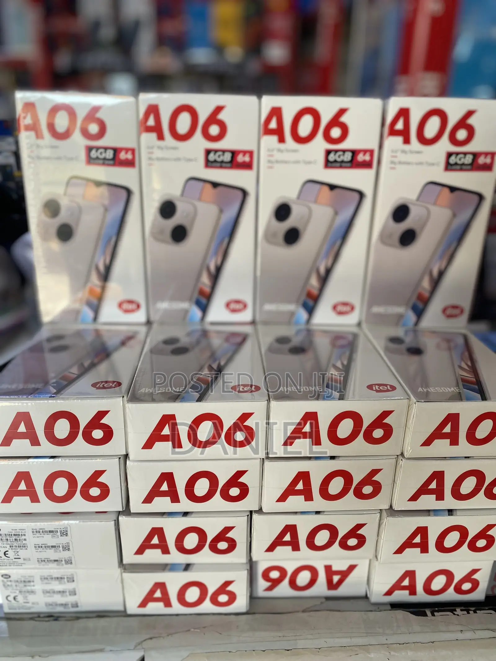 New Itel A06 64 GB White