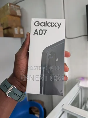 New Samsung Galaxy A07 4G 64 GB Black