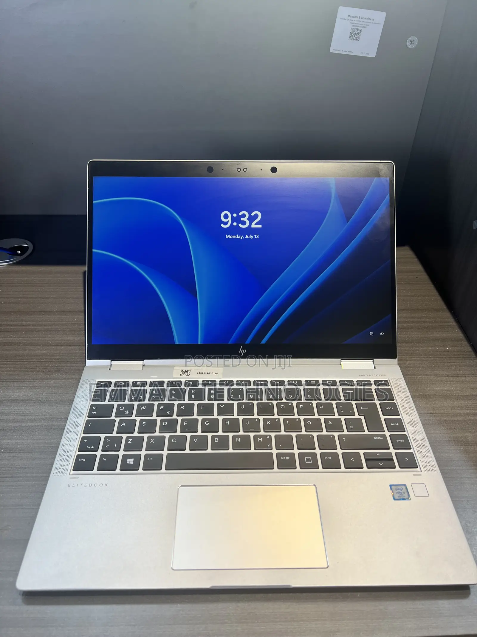 Laptop HP EliteBook x360 1040 G5 16GB Intel Core i5 SSD 256GB