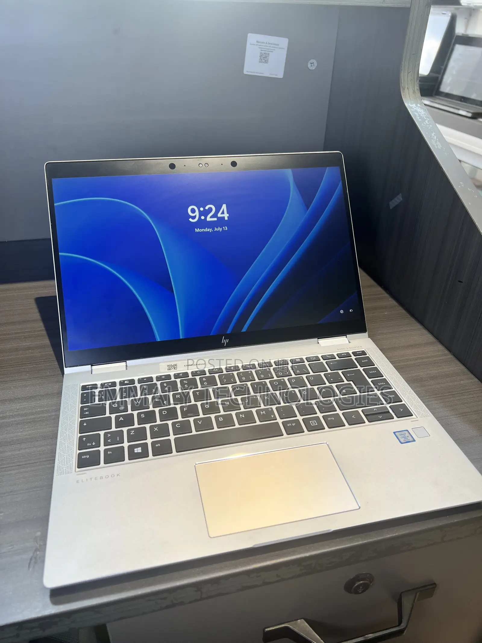 Laptop HP EliteBook x360 1040 G5 16GB Intel Core i5 SSD 256GB
