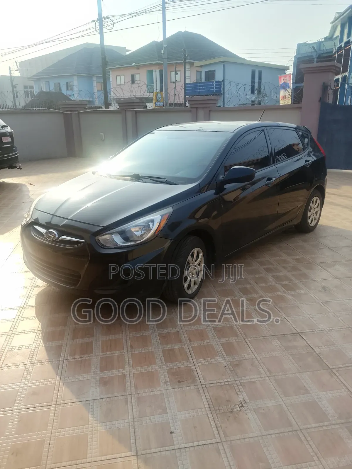 Hyundai Accent GS 4dr Hatchback (1.6L 4cyl 6A) 2014 Black