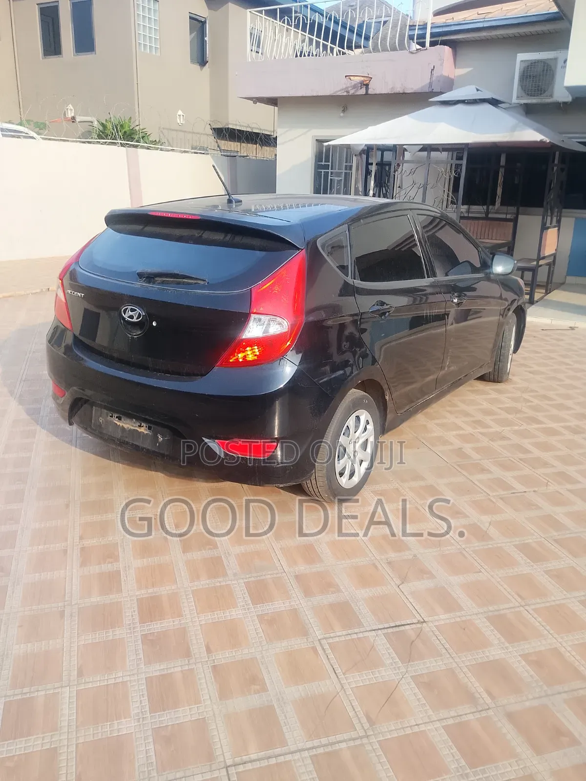 Hyundai Accent GS 4dr Hatchback (1.6L 4cyl 6A) 2014 Black