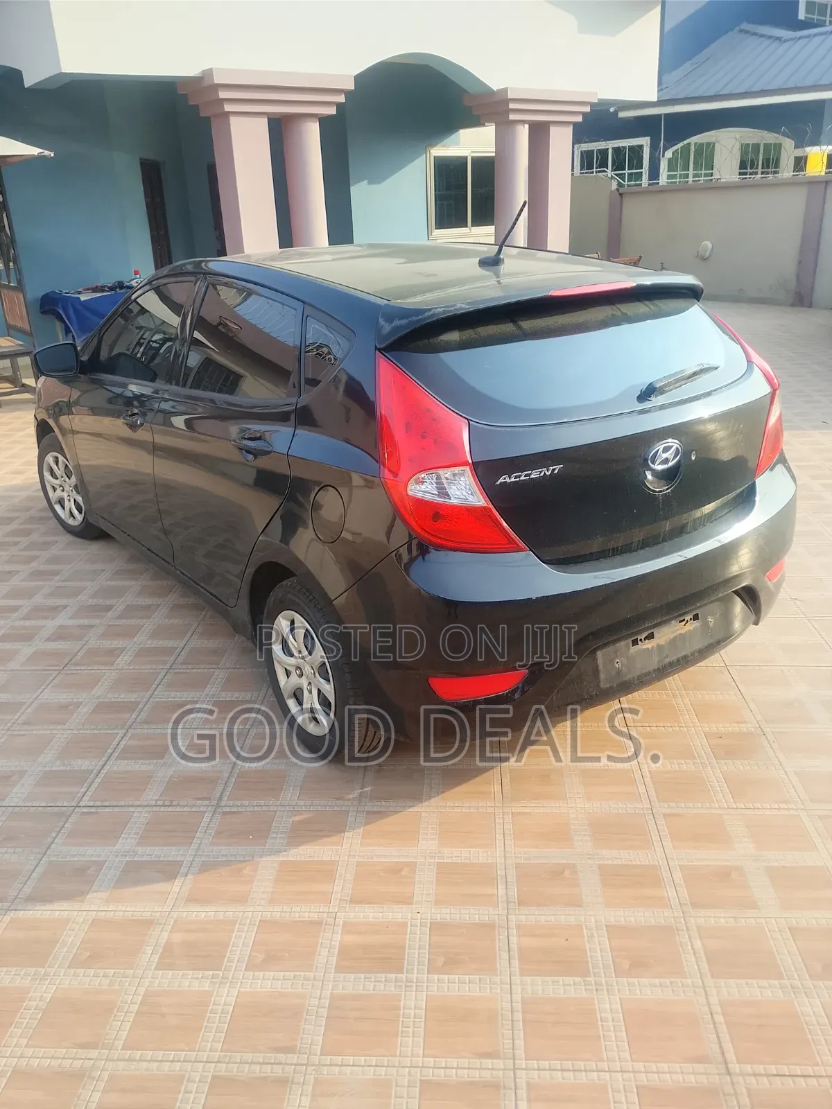 Hyundai Accent GS 4dr Hatchback (1.6L 4cyl 6A) 2014 Black