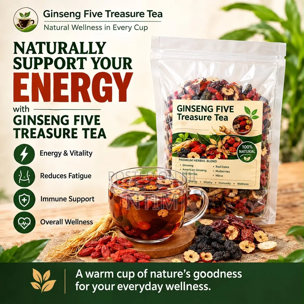 Ginseng 5 Treasure Tea