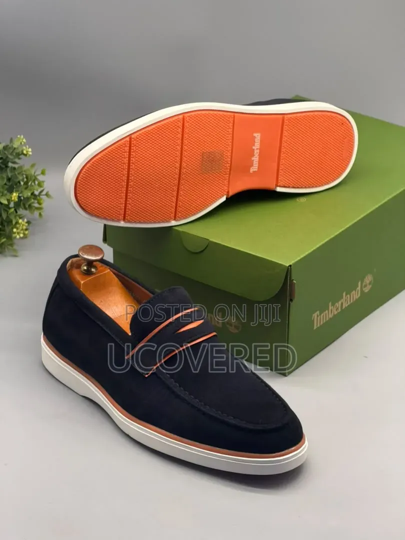 Timberland Suede Penny Loafers