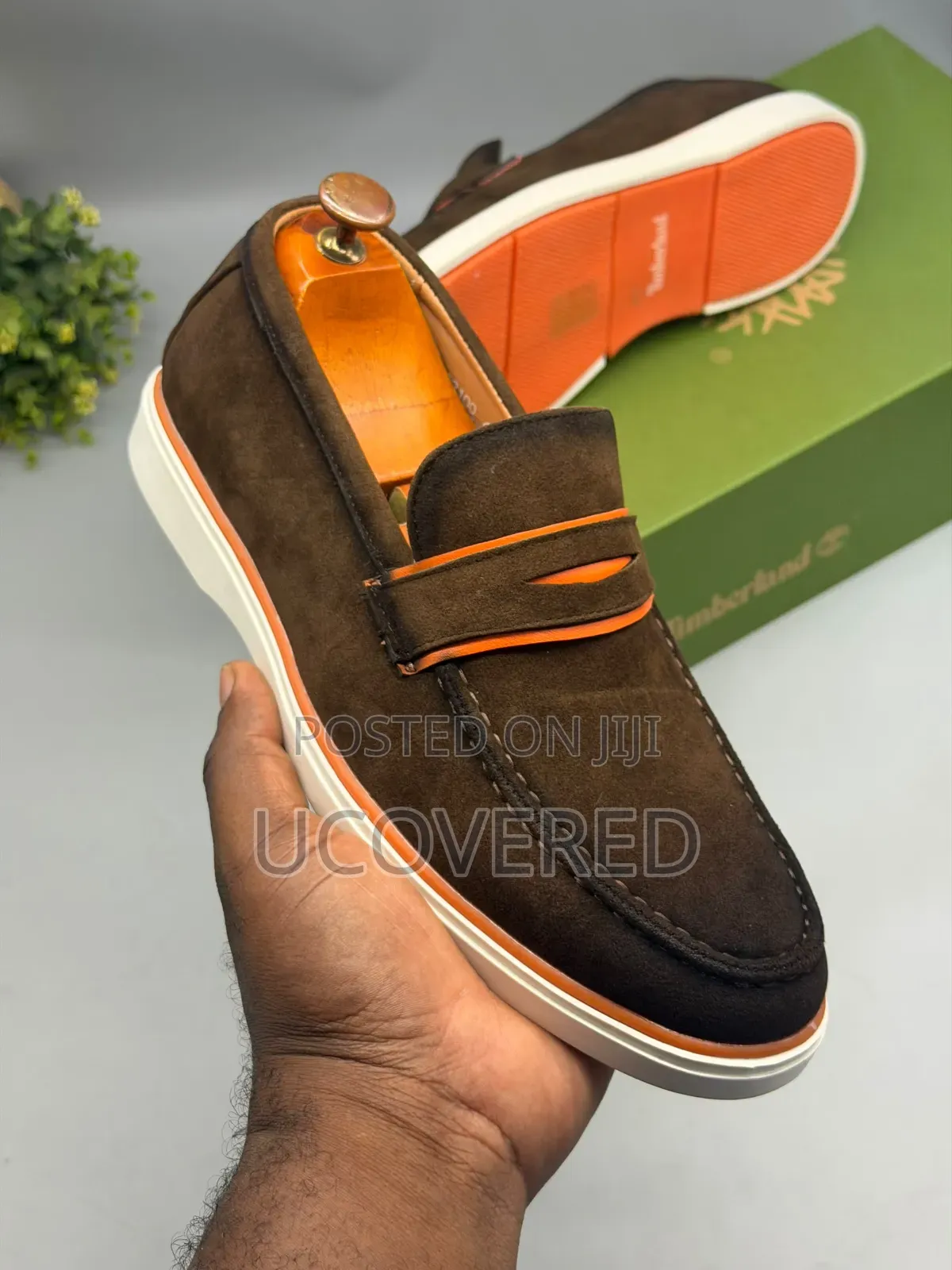 Timberland Suede Penny Loafers