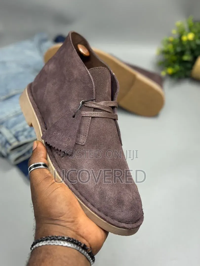 Suede Clarks Desert Boots