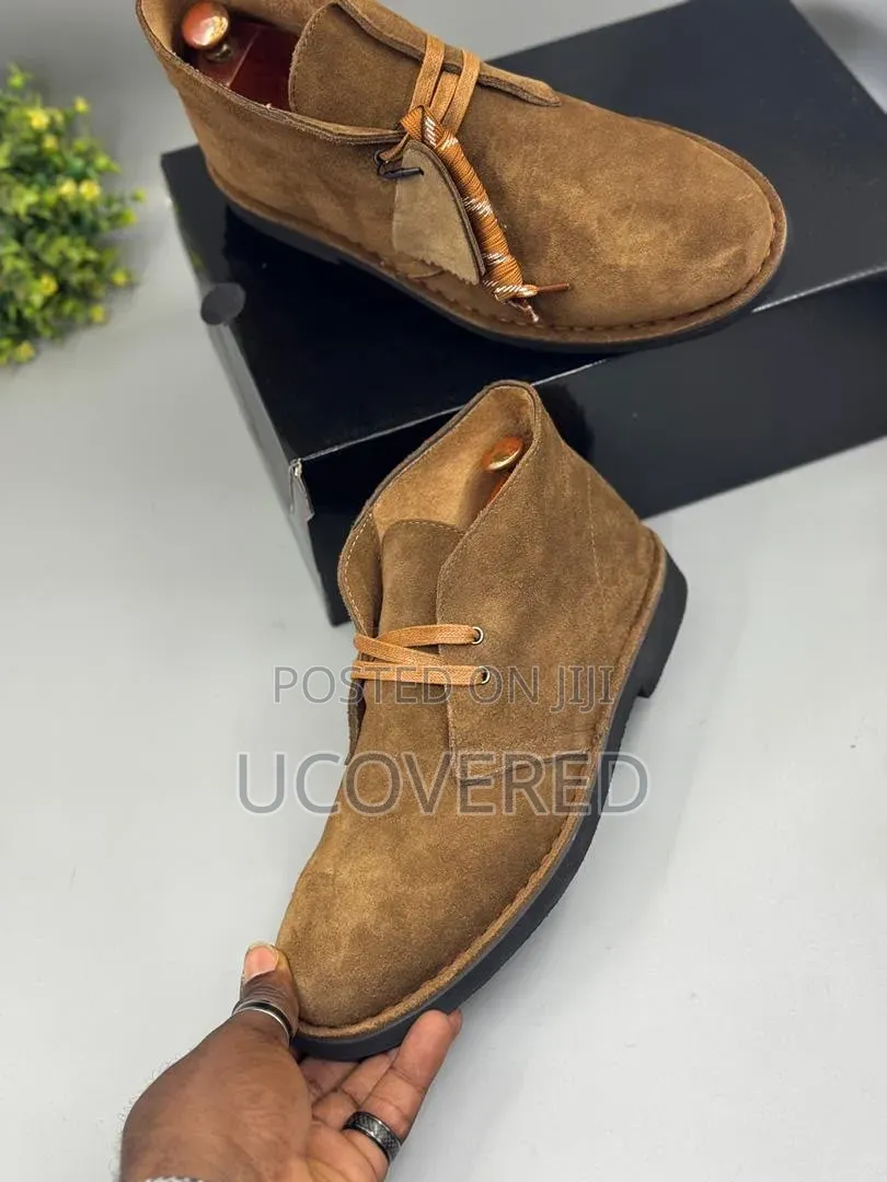 Suede Clarks Desert Boots