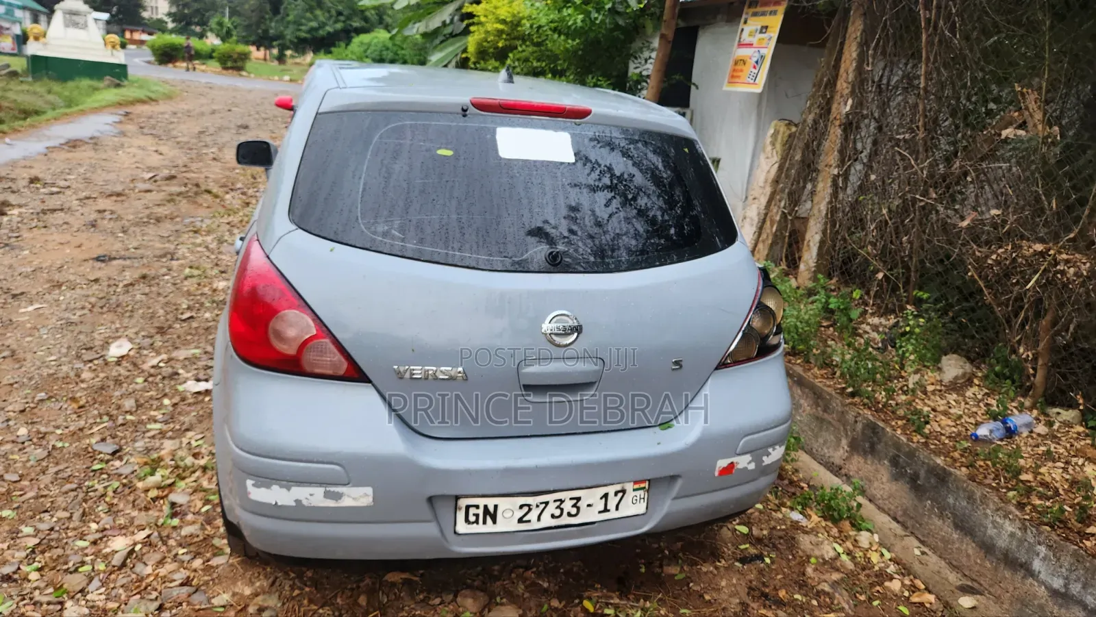 Nissan Versa 2008 Gray