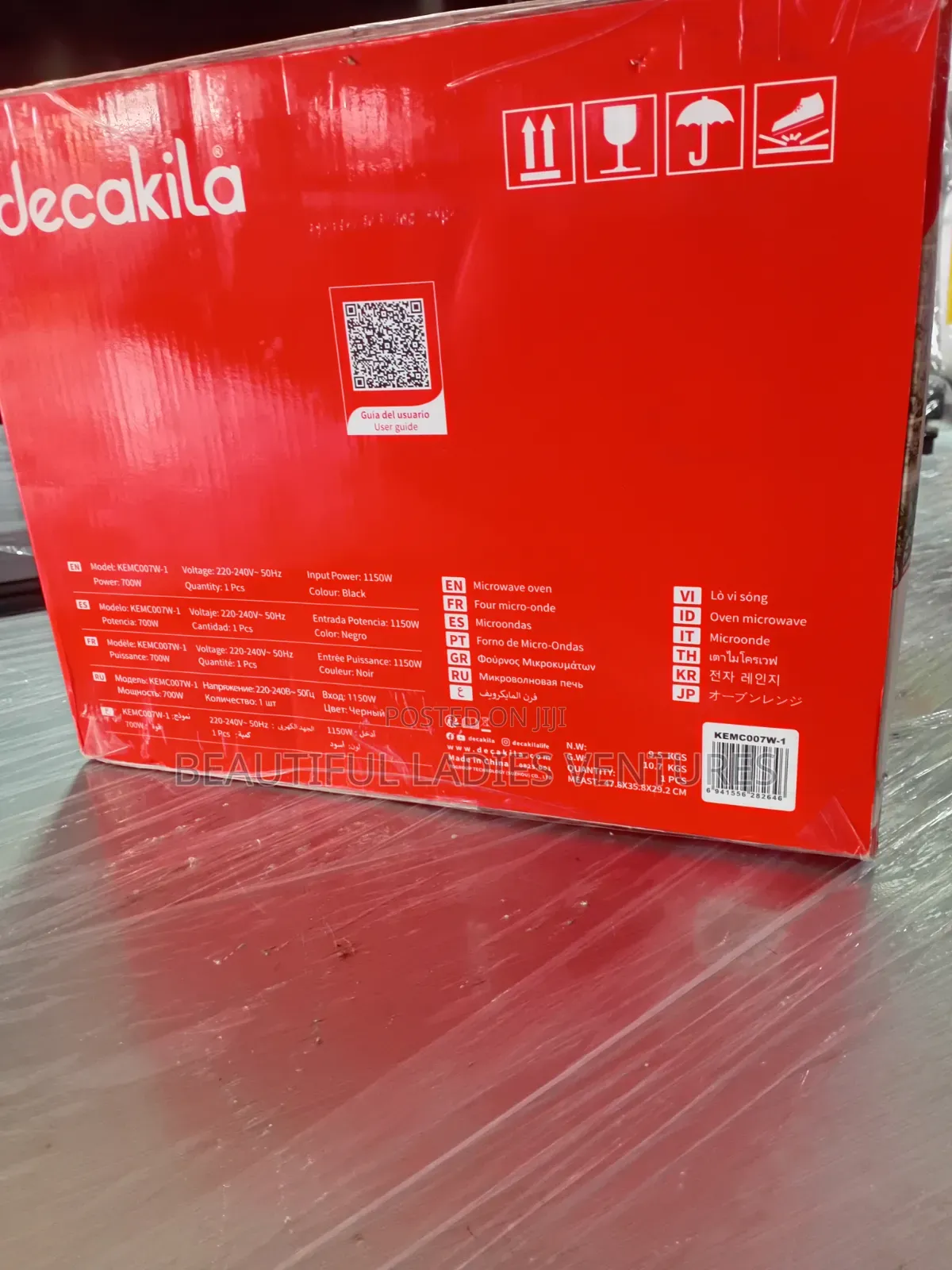 Decakila Microwave Oven 20L Time Saving for Easy Cooking Microwave