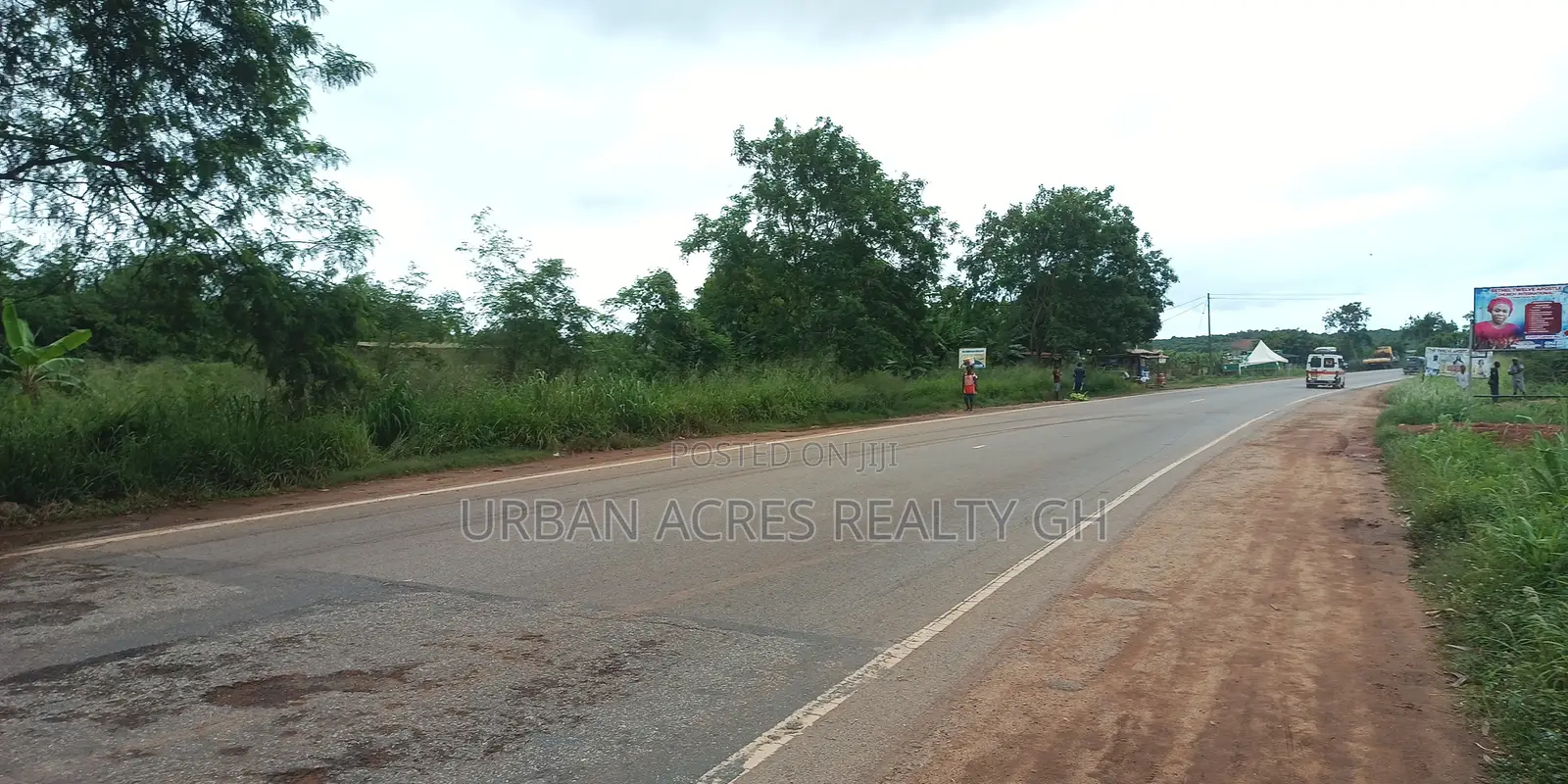 ELMINA, (CAPE COAST - TAKORADI HIGHWAY) _ 3 Plots Roadside Land