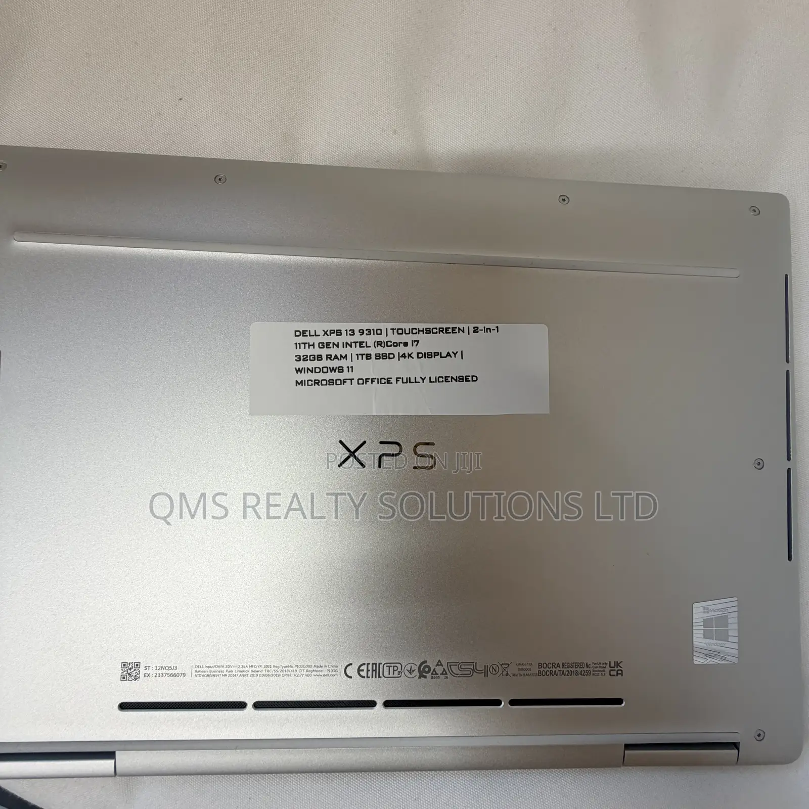 Laptop Dell XPS 13 32GB Intel Core i7 SSD 1T