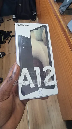 New Samsung Galaxy A12 128 GB Black