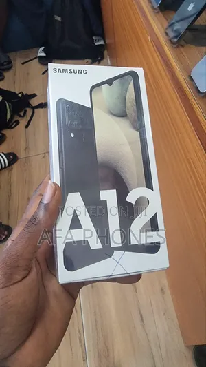 New Samsung Galaxy A12 128 GB Black