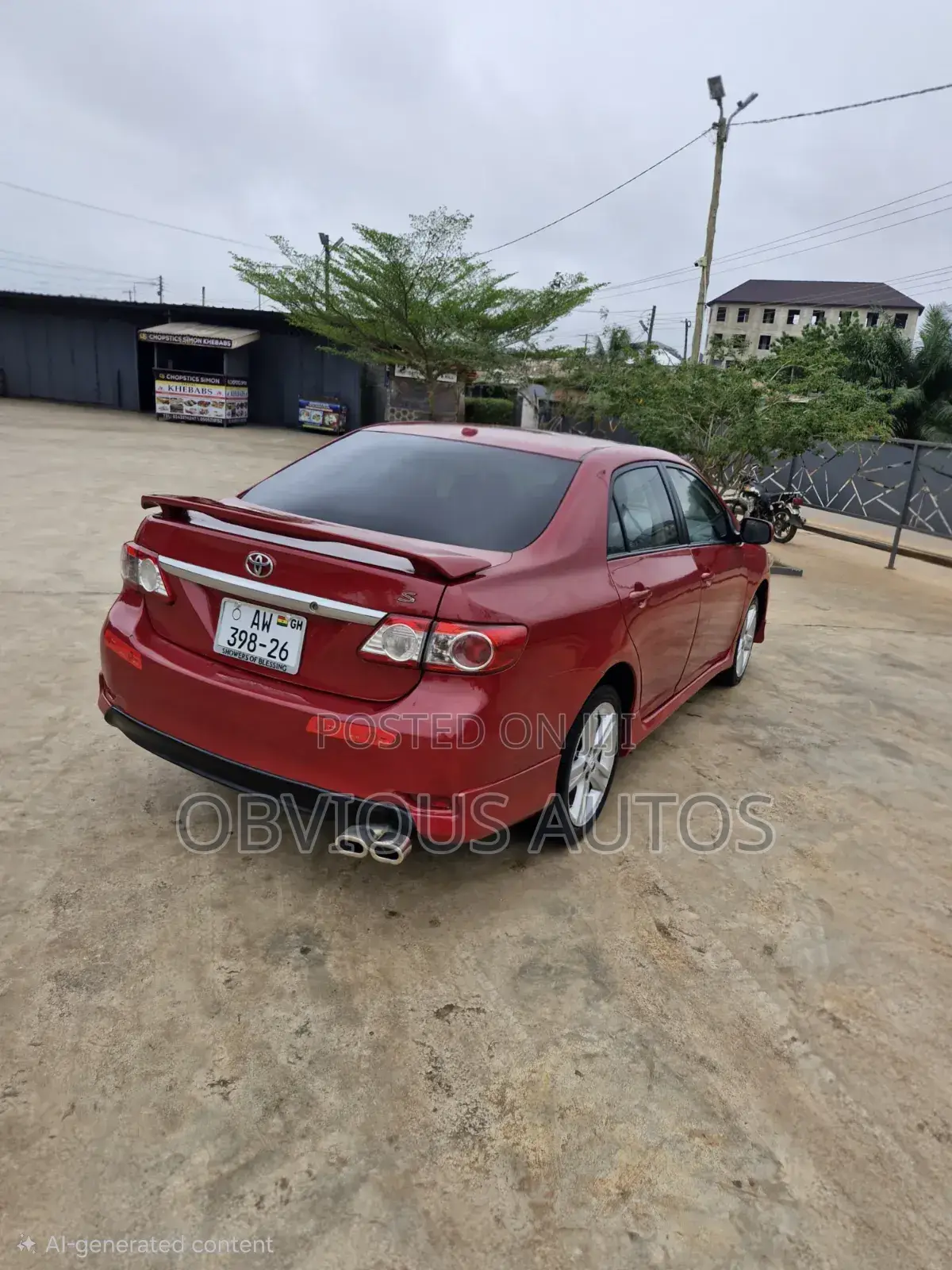 Toyota Corolla 2013 Red