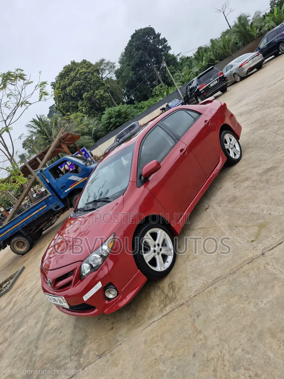 Toyota Corolla 2013 Red