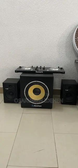 Mixer and Speakers