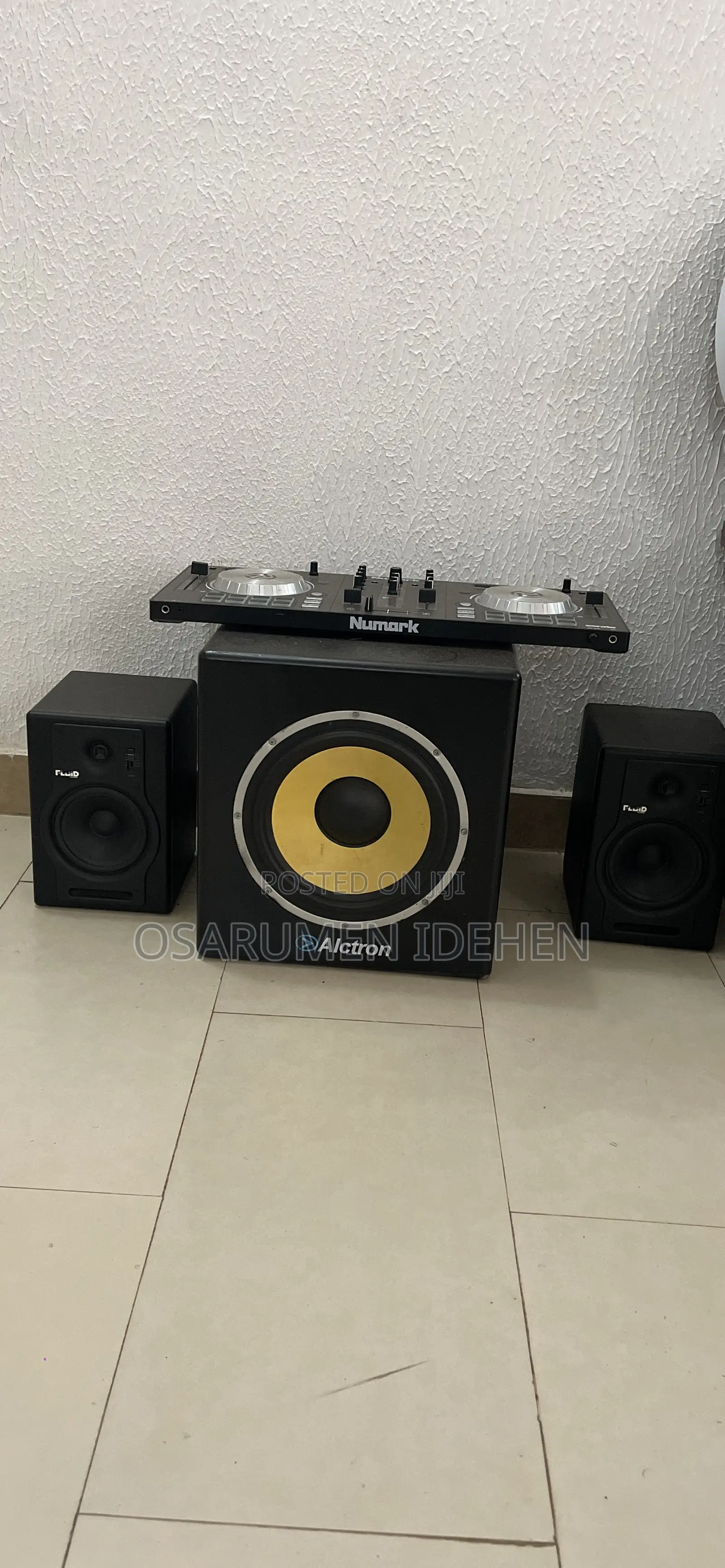 Mixer and Speakers
