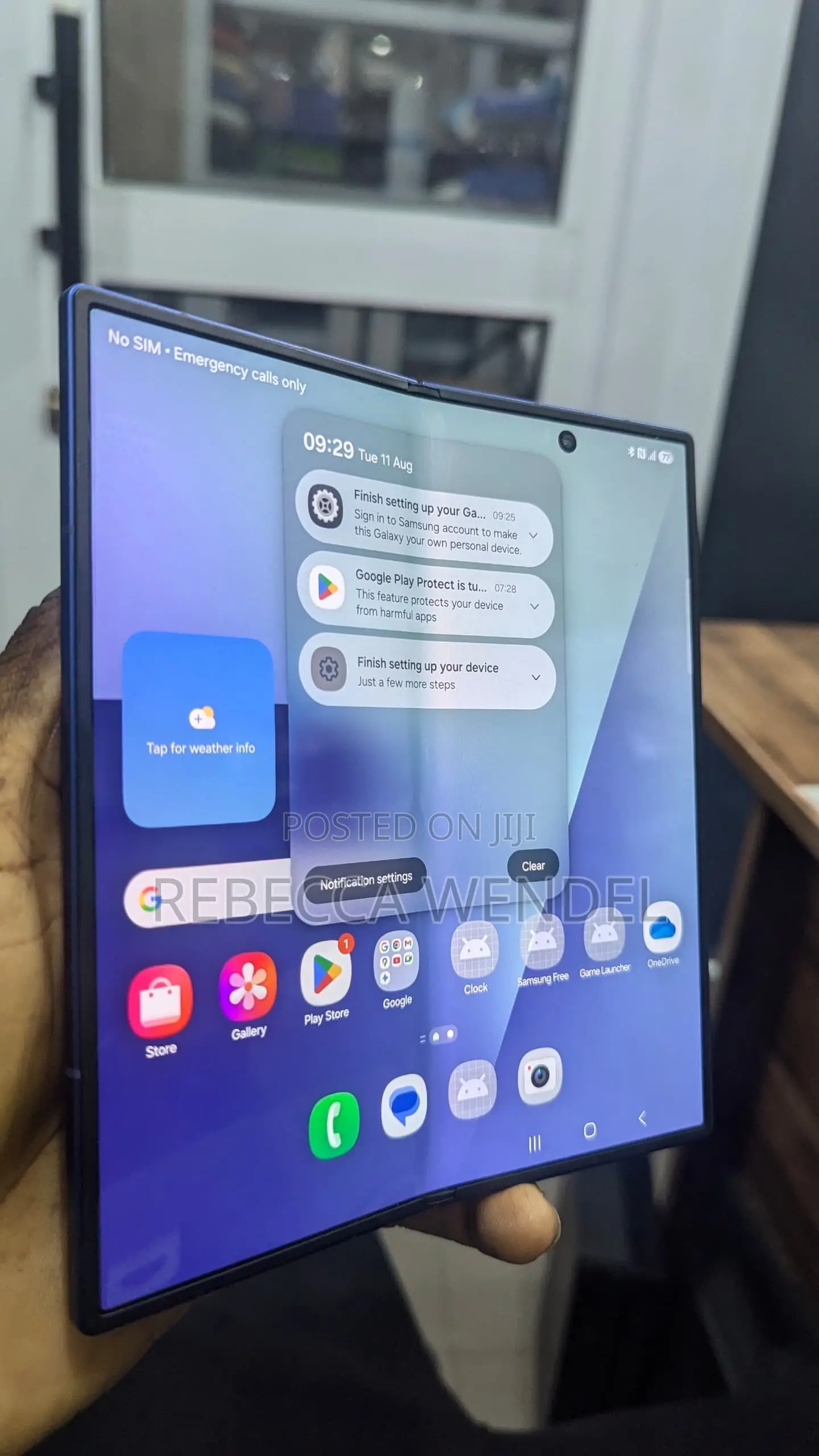 New Samsung Galaxy Fold 512 GB Blue