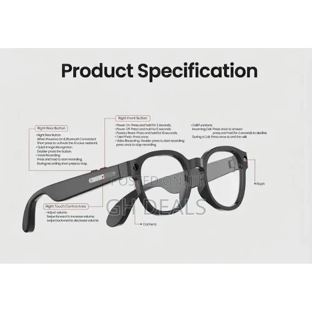 Aimb-S1 Ai Camera Sun Glasses