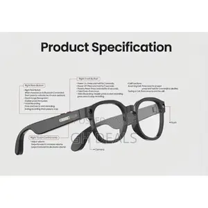Aimb-S1 Ai Camera Sun Glasses