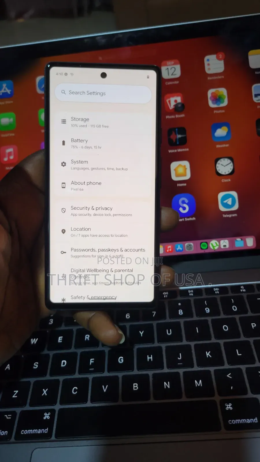 Google Pixel 6a 128 GB Gray