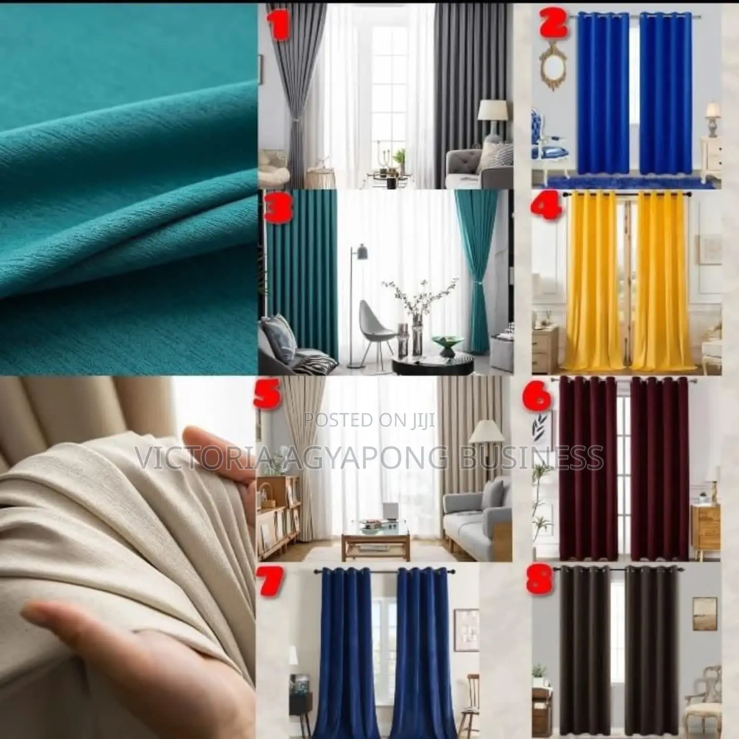 Curtains Shop Available