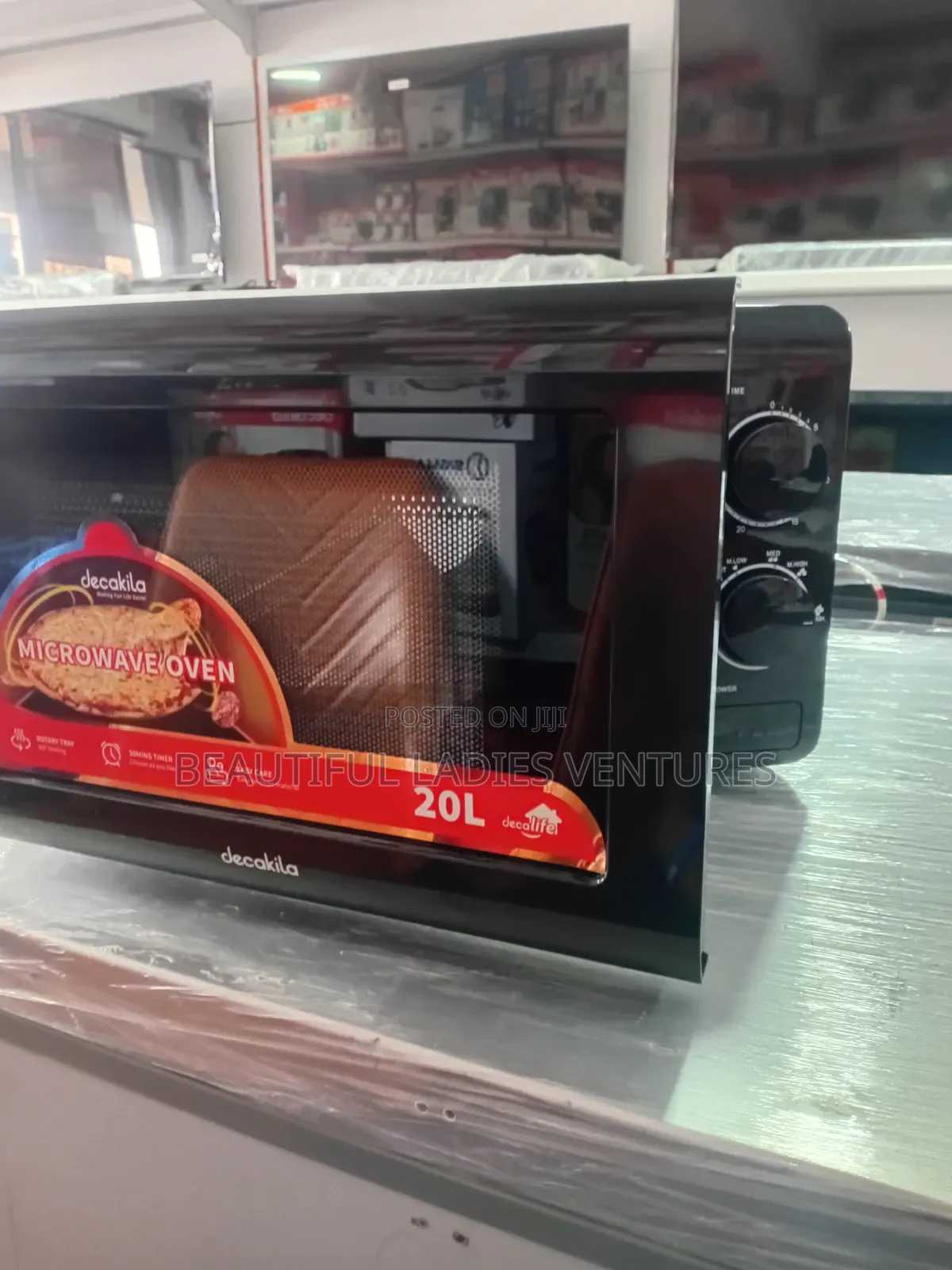Premnium Microwave Decakila 20L Fast and Efficient to Use Microwave