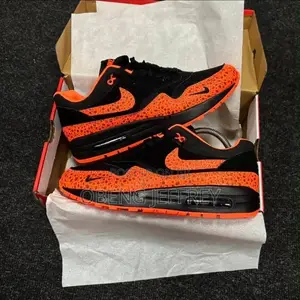 Original Nike Airmax 1 Orange Safari/ Black