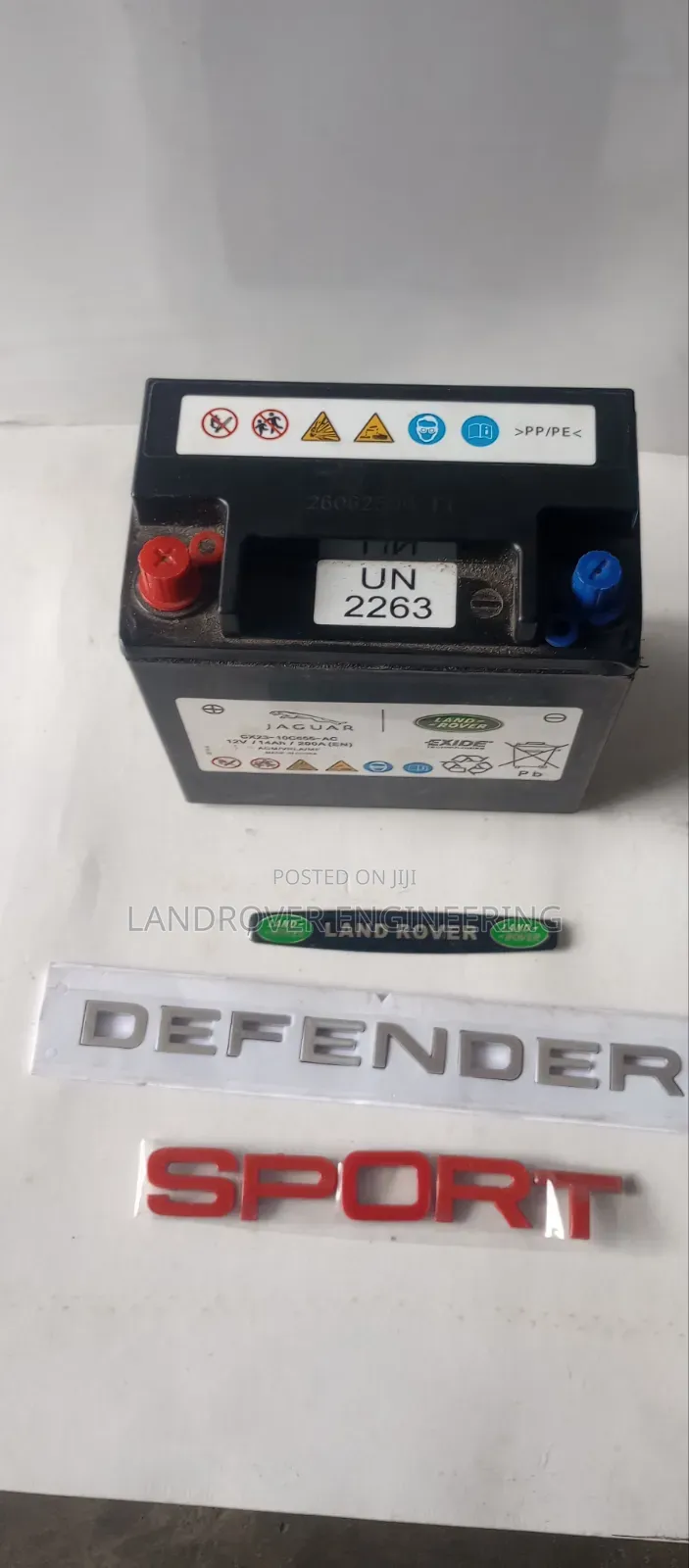 Land Rover Range Rover Auxiliary Batteries.
