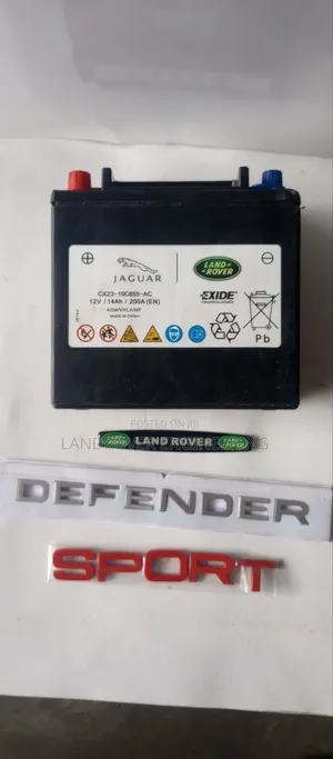 Land Rover Range Rover Auxiliary Batteries.