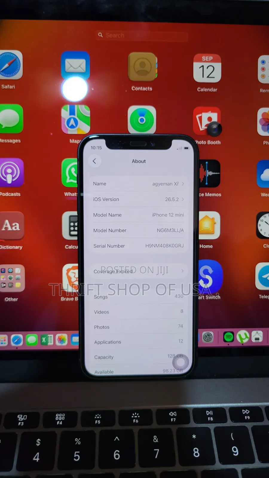 Apple iPhone 12 mini 128 GB Black
