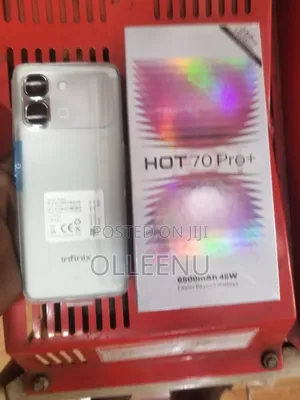 New Infinix Hot 70 Pro 5G+ 256 GB Silver