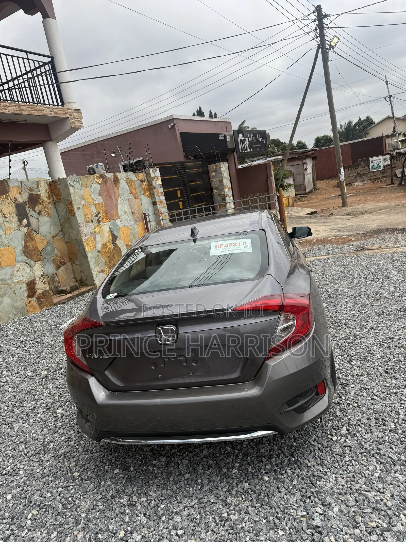 Honda Civic EX-L Sedan 2020 Gray