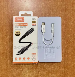 Ldnio LS-Y80C 3.5mm Audio Adapter Cable to Type-C Converter