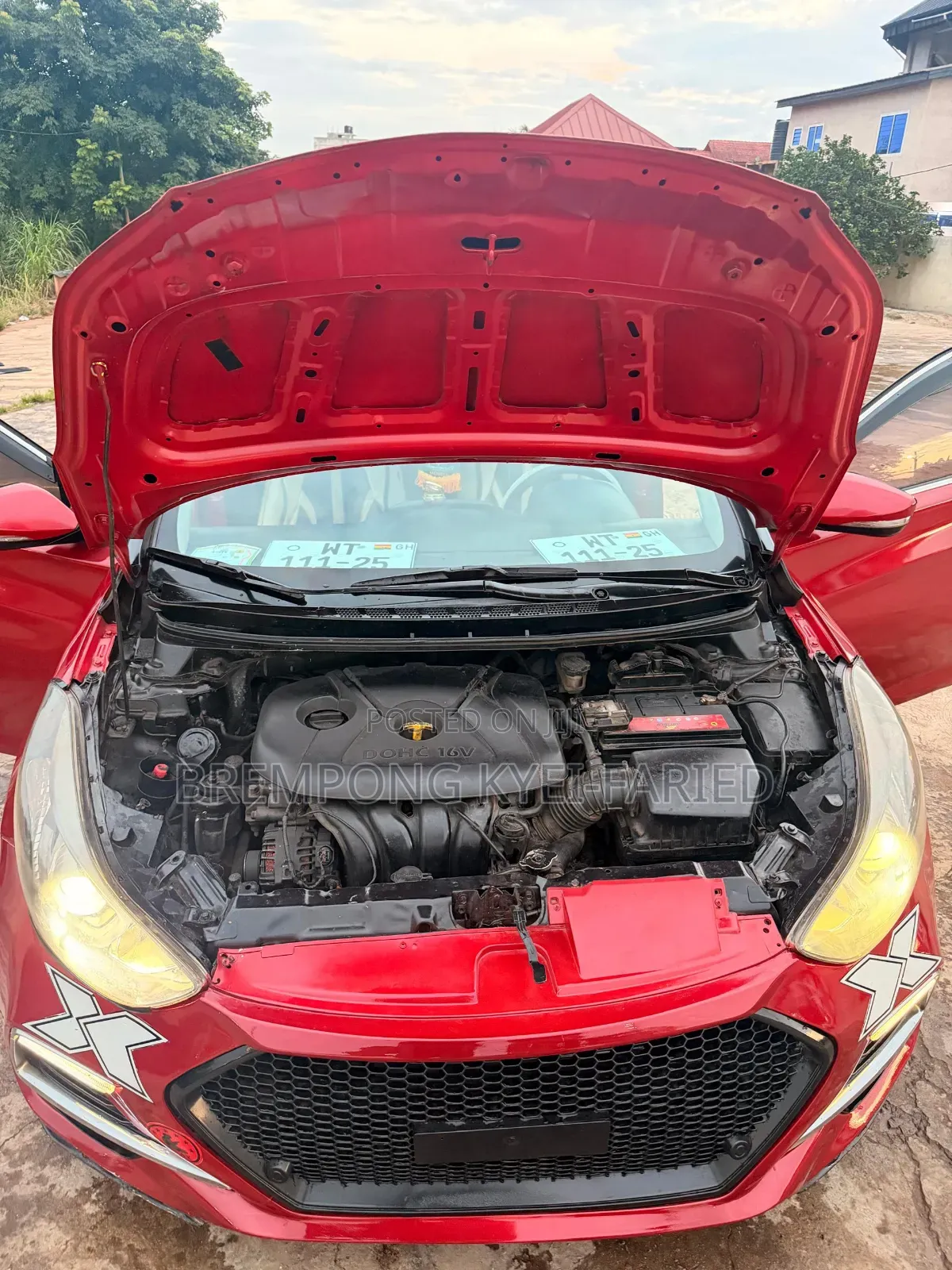 Hyundai Elantra 2013 Red