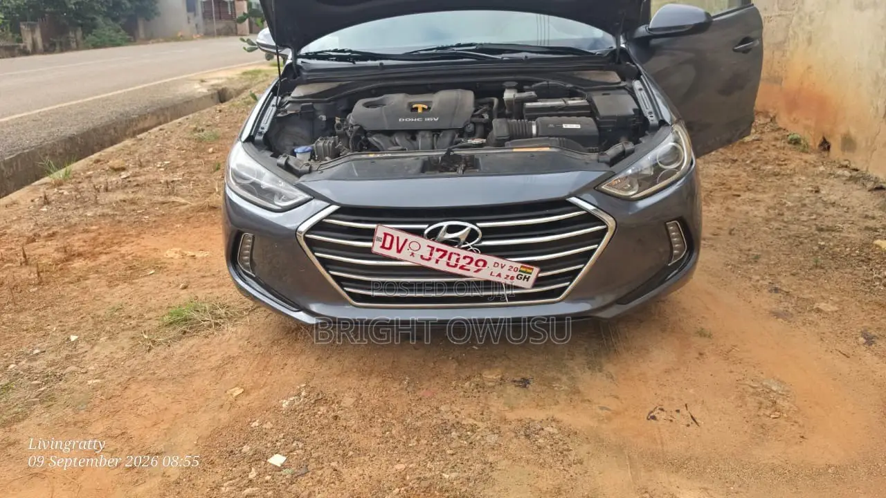 Hyundai Elantra SEL 2018 Gray