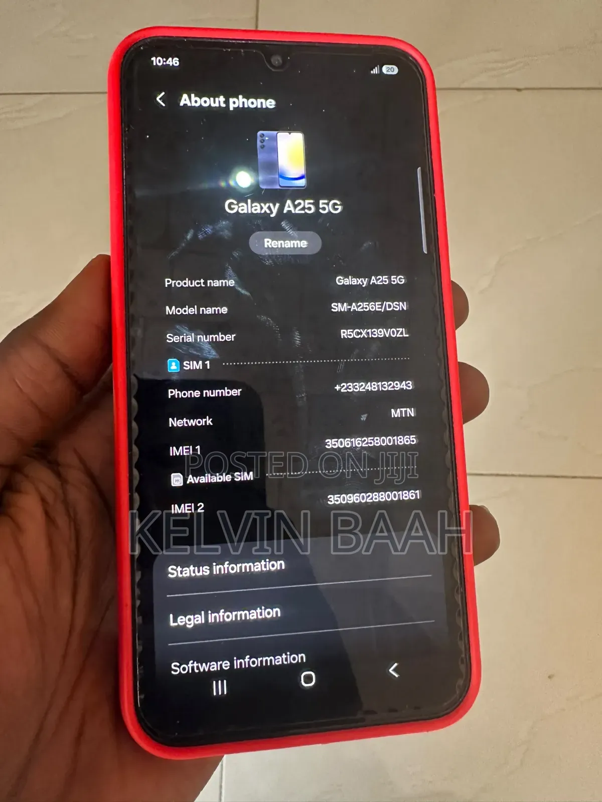 Samsung Galaxy A25 128 GB Gray