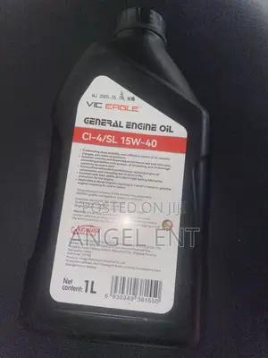 Engine Oil 15w-40 (API CI-4/SL) 1liter for Petrol and Diesel Engines