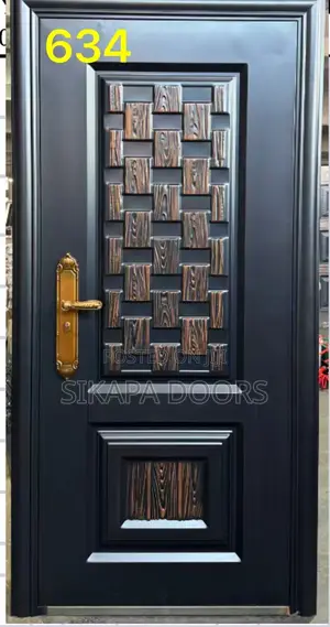 Elegance and All Weather Quality Steel Door