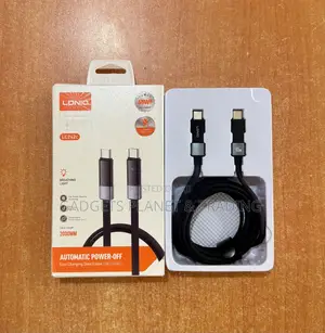 Ldnio Lc242c High Speed Type C to Type C USB Cable 2m 65w for Devices