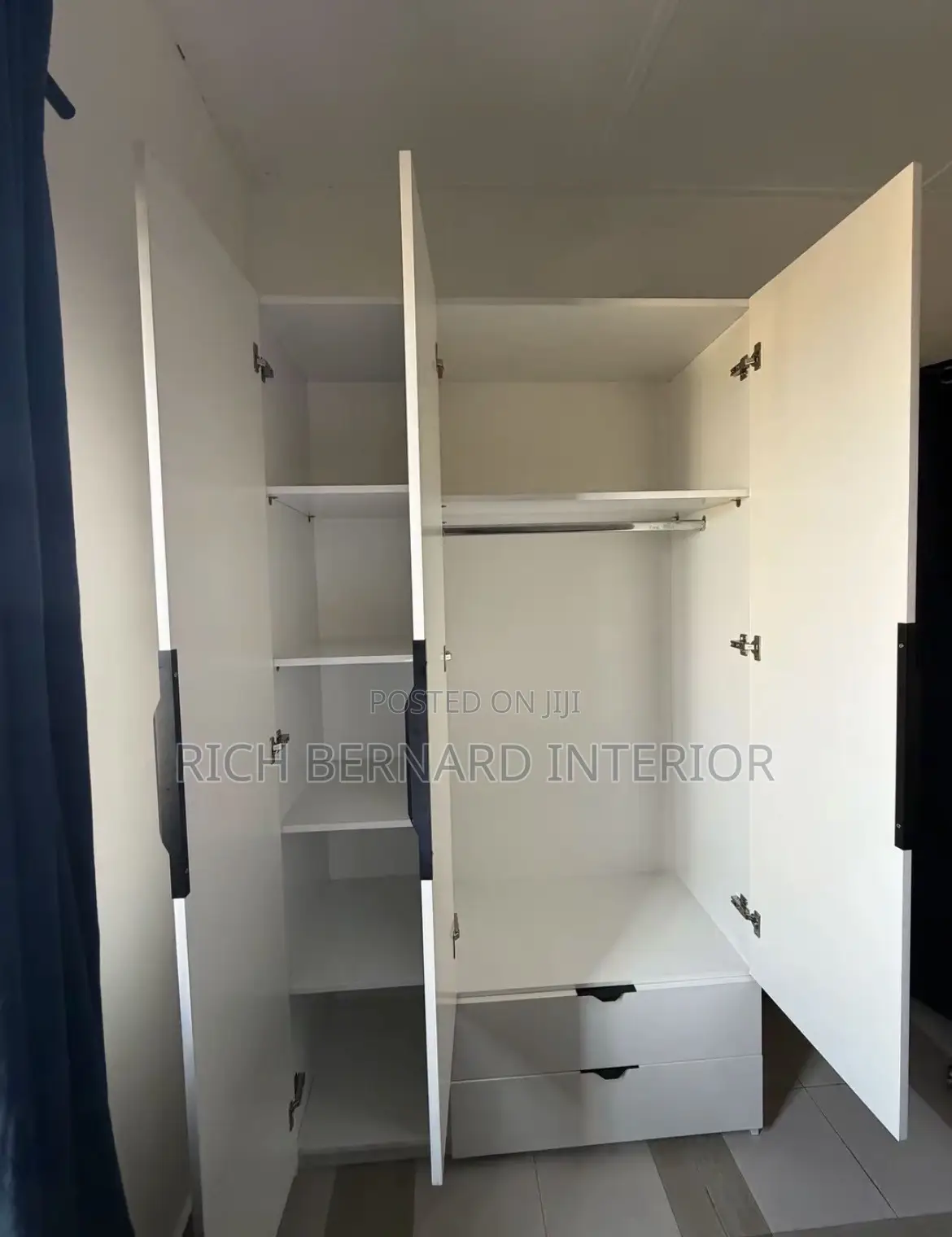 Modern 2in1 White Wardrobe