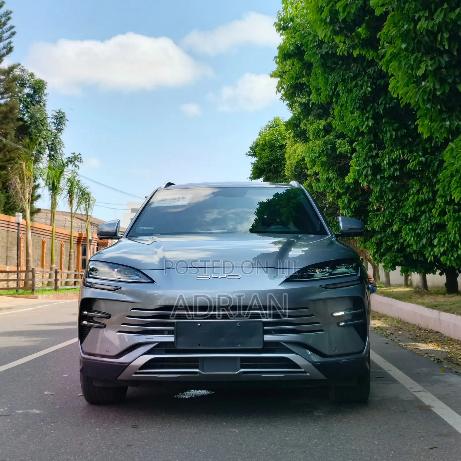 New BYD Song Plus 2025 Gray