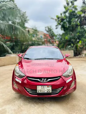 Hyundai Elantra Limited Sedan FWD (1.8L 4cyl 6A) 2013 Red