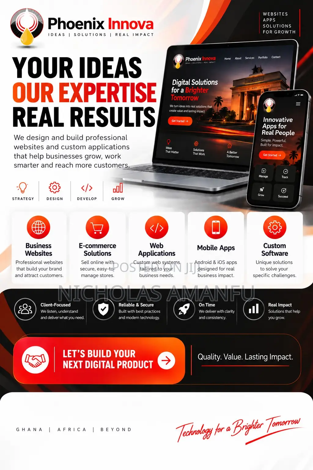 Low Business Visibility? Contact Us for a Website or Web App.