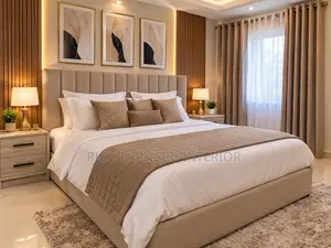 Modern Luxury Bedroom Set – Queen Size Bed Wardrobe