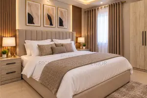 Modern Luxury Bedroom Set – Queen Size Bed Wardrobe