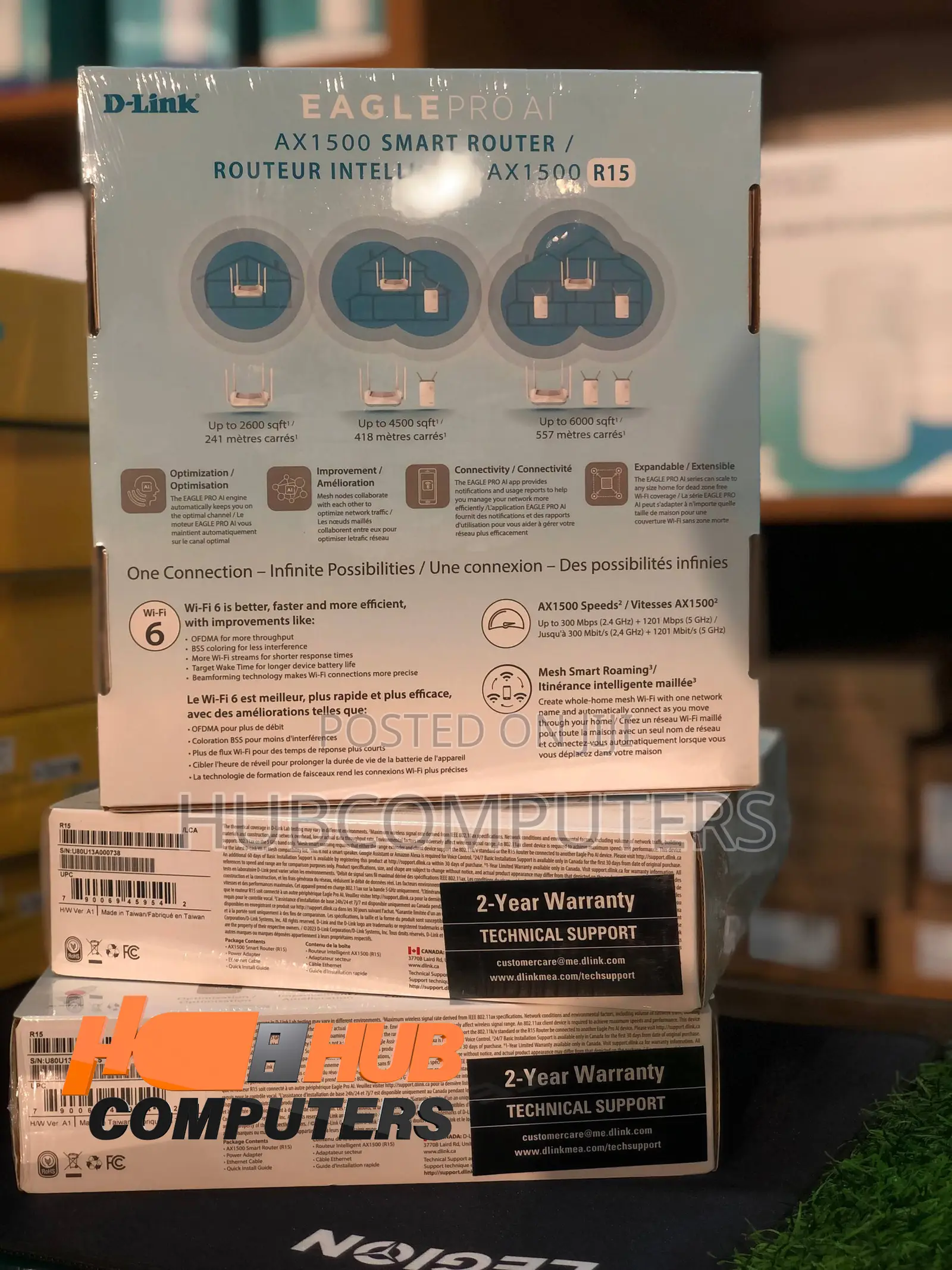 D-Link R15 Eagle Pro Ai Smart Router